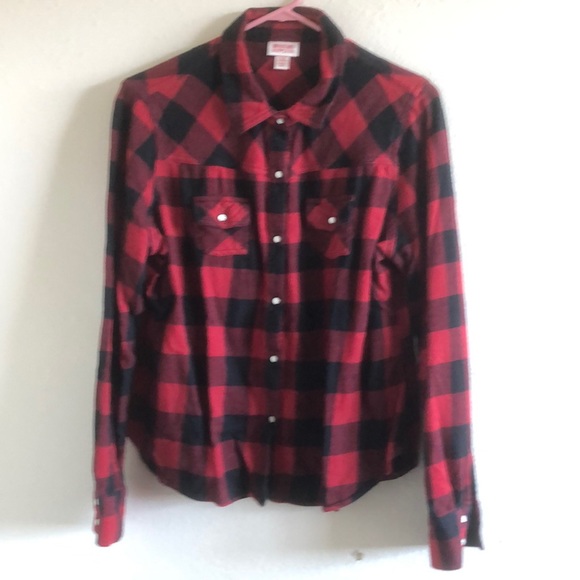 Red-Checkered Flannel - Picture 1 of 3